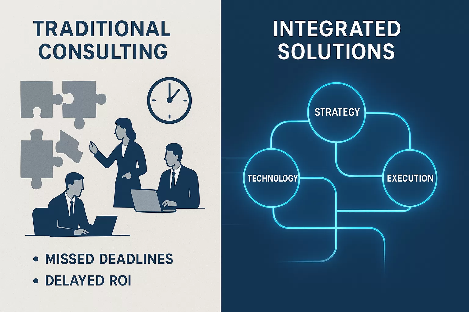 Why Traditional Consulting Falls Short: The Oberon Advantage of Integrated Solutions